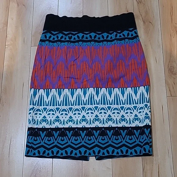 Anthropologie Plenty by Tracy Reese women's size 10 colorful skirt - Picture 2 of 6